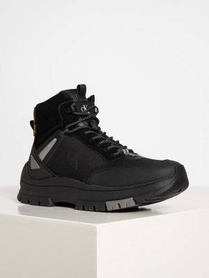 Calvin Klein lace-up boots