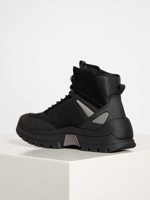 Calvin Klein lace-up boots
